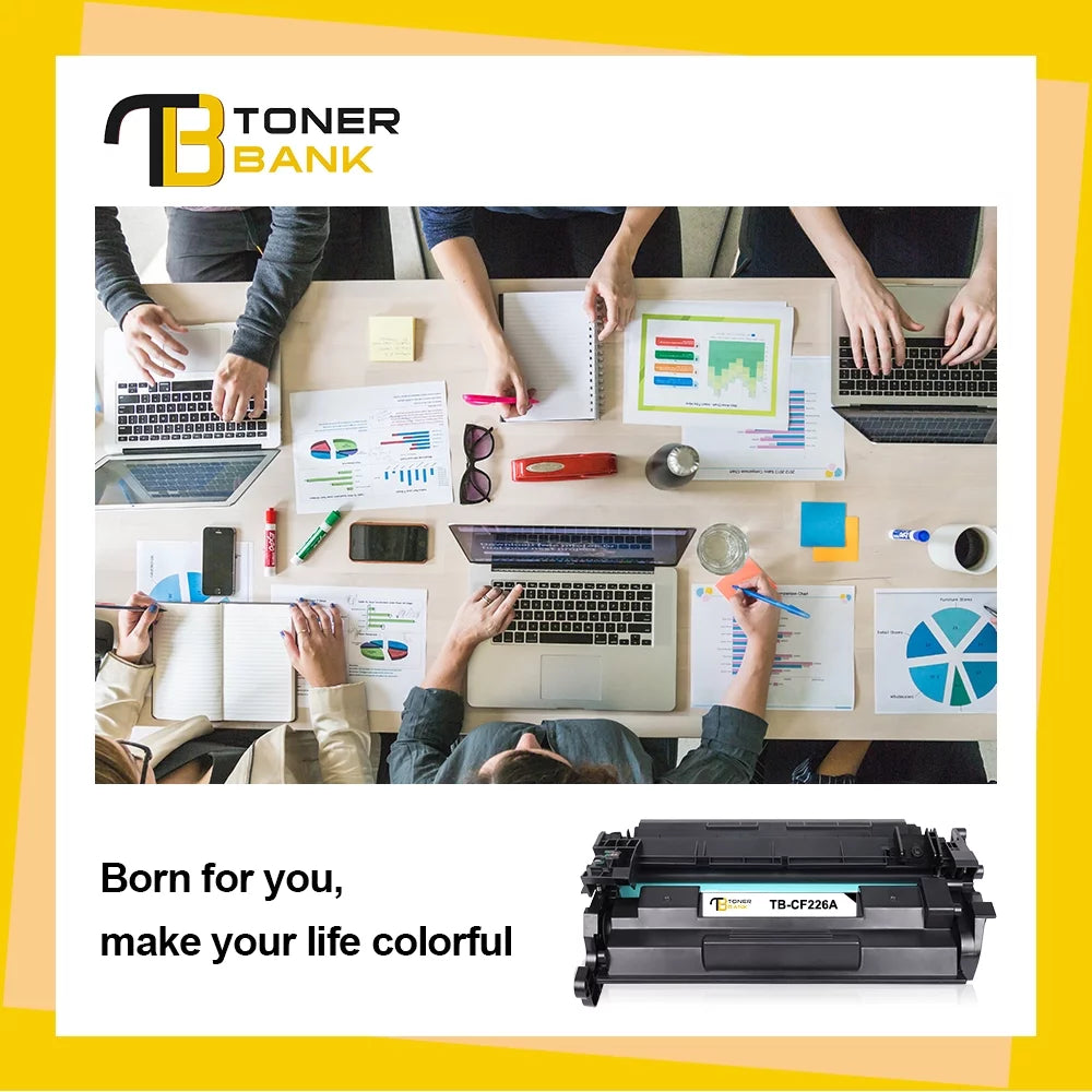 26A CF226A Toner Cartidge Compatible for HP 26A CF226A 26X CF226X Laserjet Pro M402N M402Dn M426 M402D M402Dw Laser Jet MFP M426Fdw M426Fdn M402 M426Dw Printer Ink (Black 4-Pack)