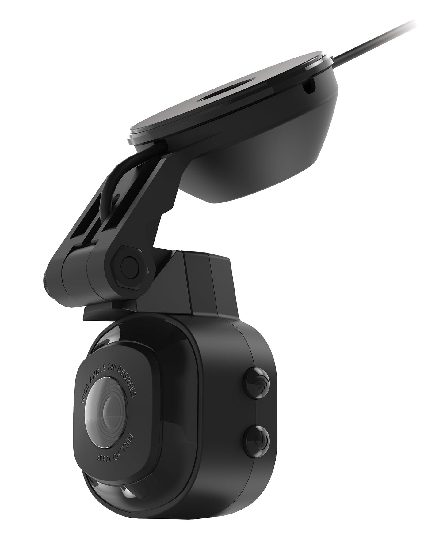 NEXC11032W-SP1 Full HD Smart Windshield Mount Car Dash Cam Powered by Nexar Black