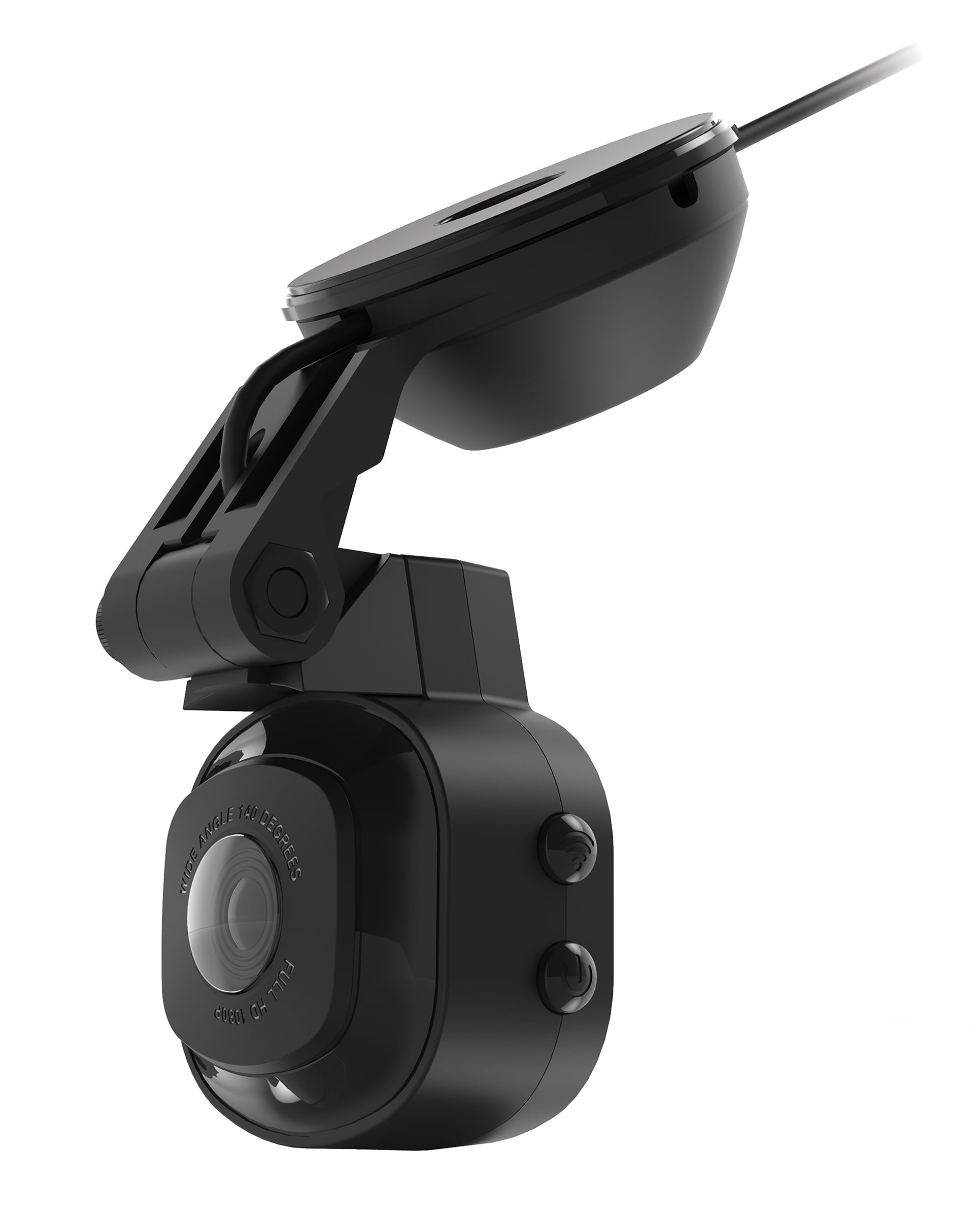 NEXC11032W-SP1 Full HD Smart Windshield Mount Car Dash Cam Powered by Nexar Black